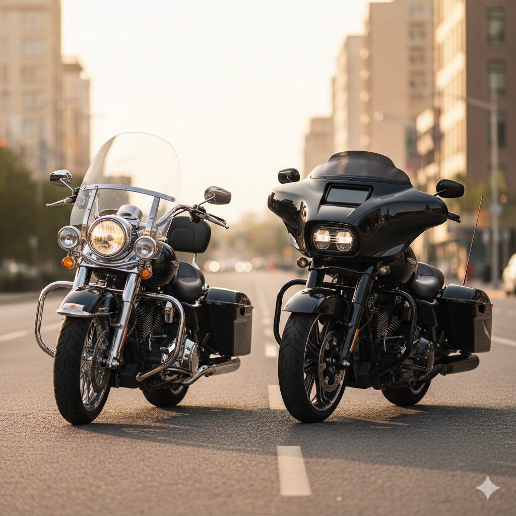 ストリートグライドとの比較で迷うポイント