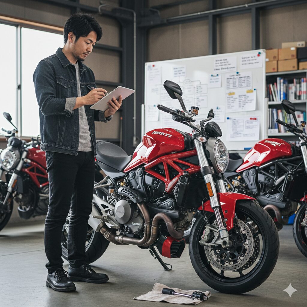 ドゥカティの中古が安い理由を知って賢く選ぶ