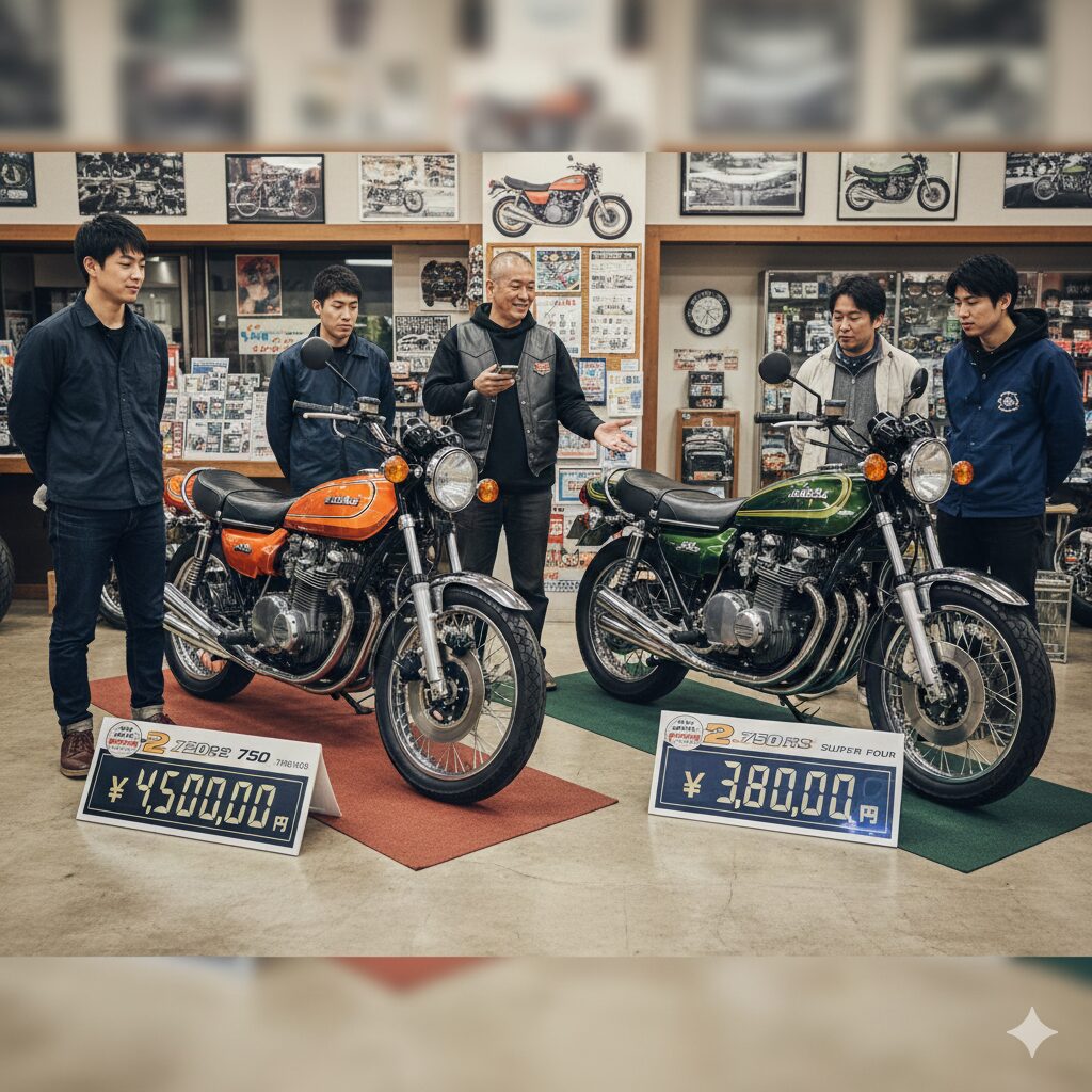 中古市場における値段の逆転現象