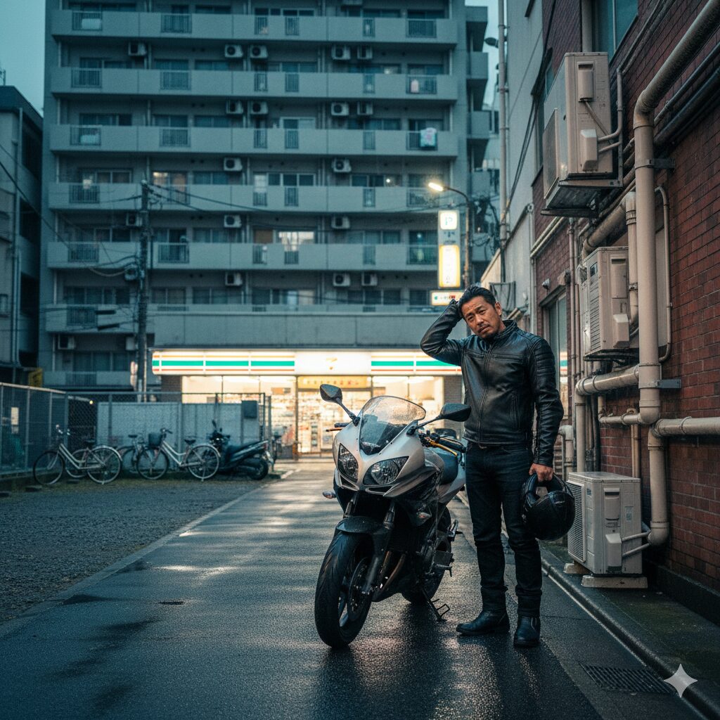 バイクの駐車場をどうしてるか悩む人の解決策