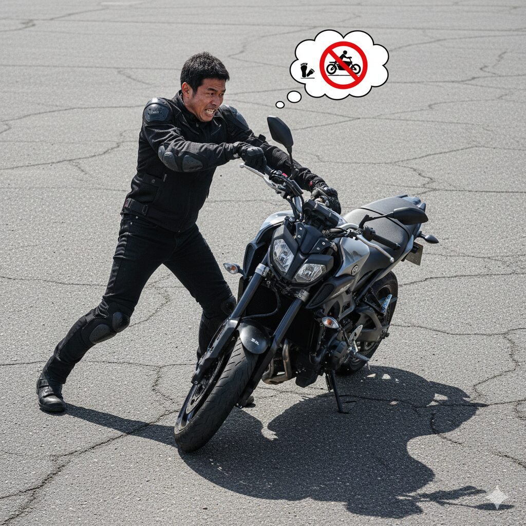 足つきの不安と立ちゴケのリスク