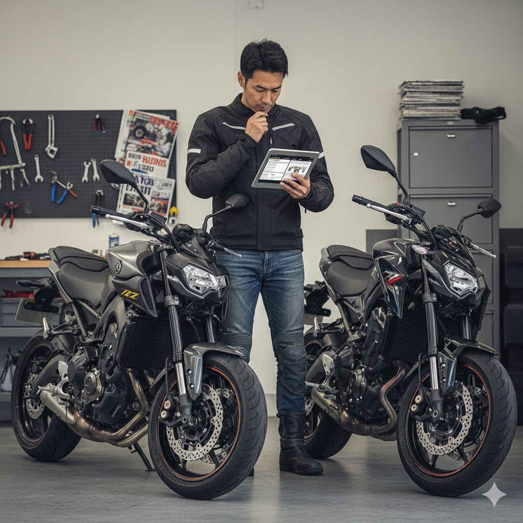 MT-09で後悔しないための比較と対策