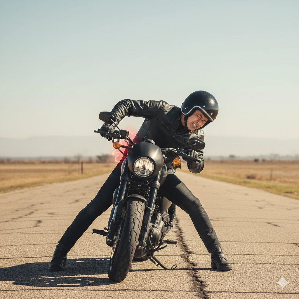 足つきの悪さとフォワードコントロール