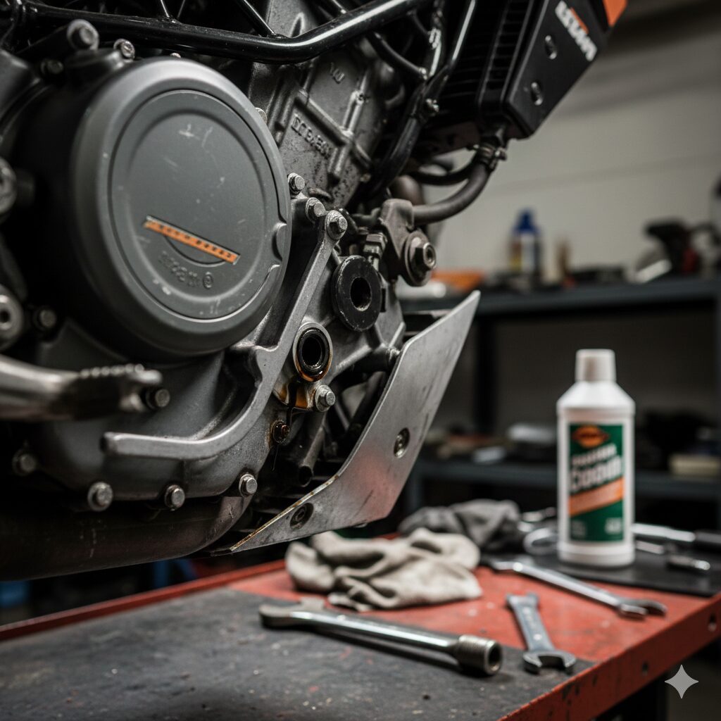 定番の故障であるオイル漏れの発生箇所