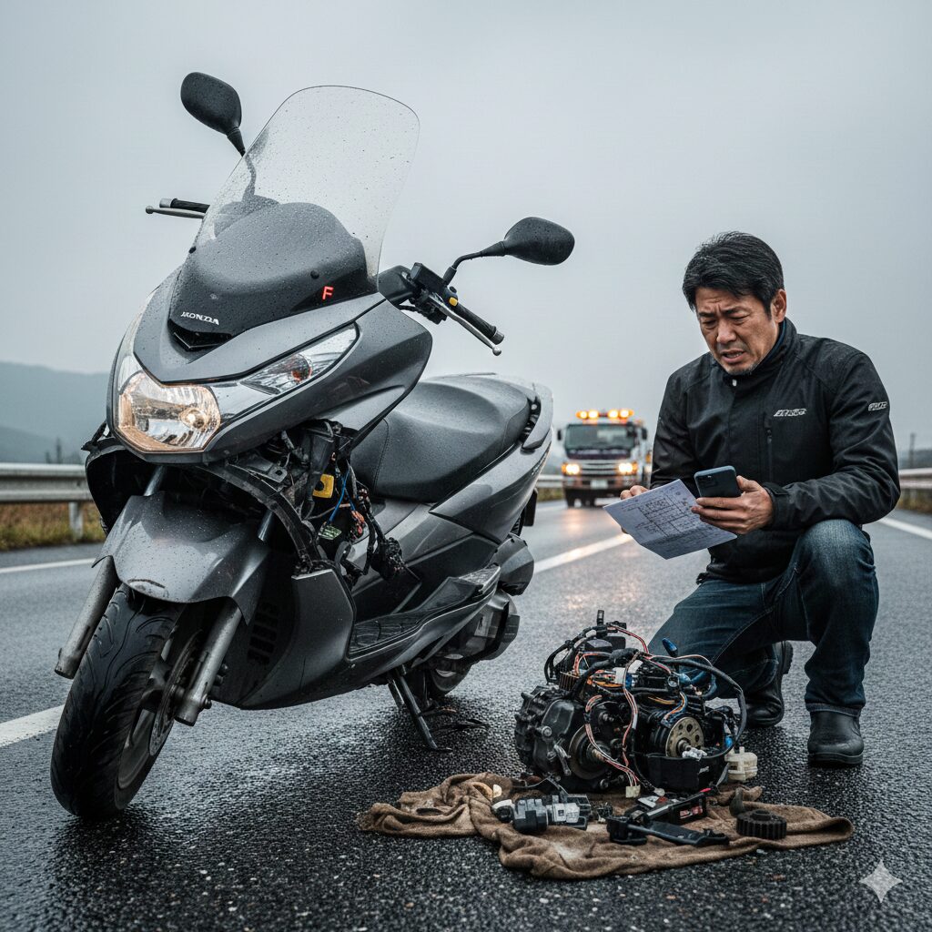 フォルツァ250で後悔につながる故障と中古リスク