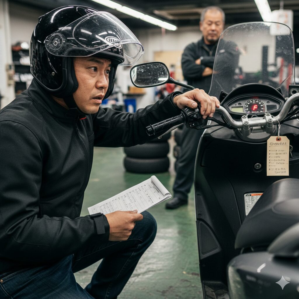 中古購入時の注意点とFコード確認